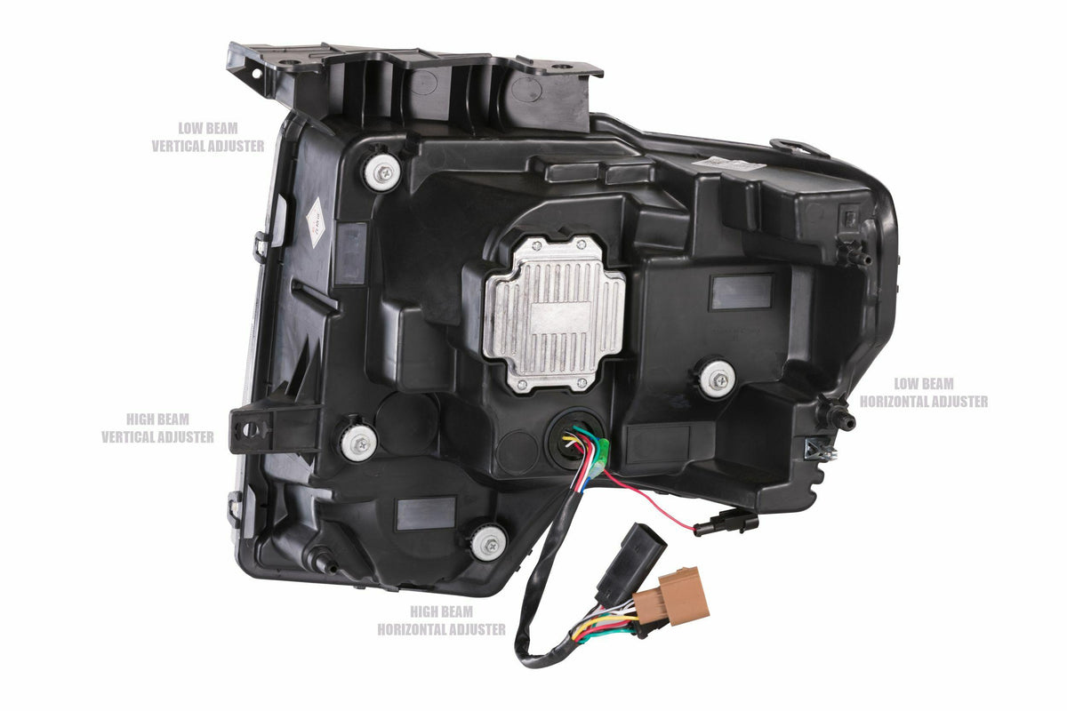 GTR Lighting Carbide LED Headlights: Ford F150 (09-14) (Pair) - GTR.HL35