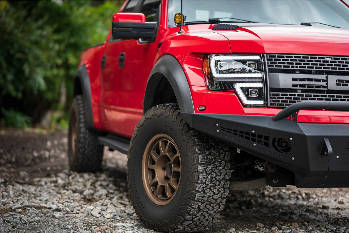 GTR Lighting Carbide LED Headlights: Ford F150 (09-14) (Pair) - GTR.HL35