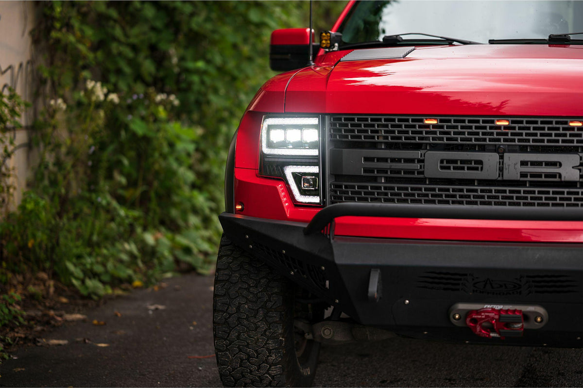 GTR Lighting Carbide LED Headlights: Ford F150 (09-14) (Pair) - GTR.HL35
