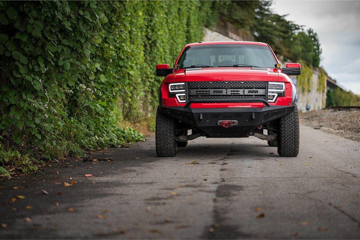 GTR Lighting Carbide LED Headlights: Ford F150 (09-14) (Pair) - GTR.HL35