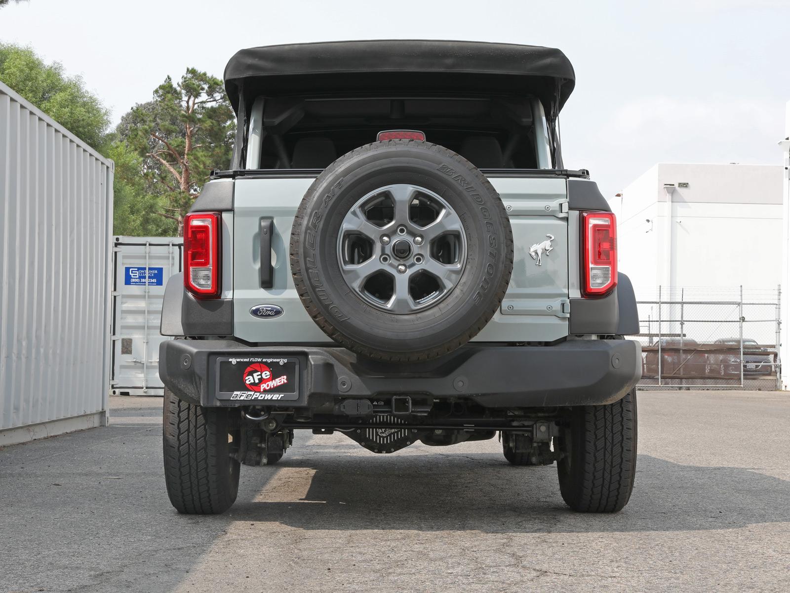 AFE 49-43135 Apollo GT Series 3" 409 Stainless Steel Cat-Back Exhaust System (2021-2025 Bronco)