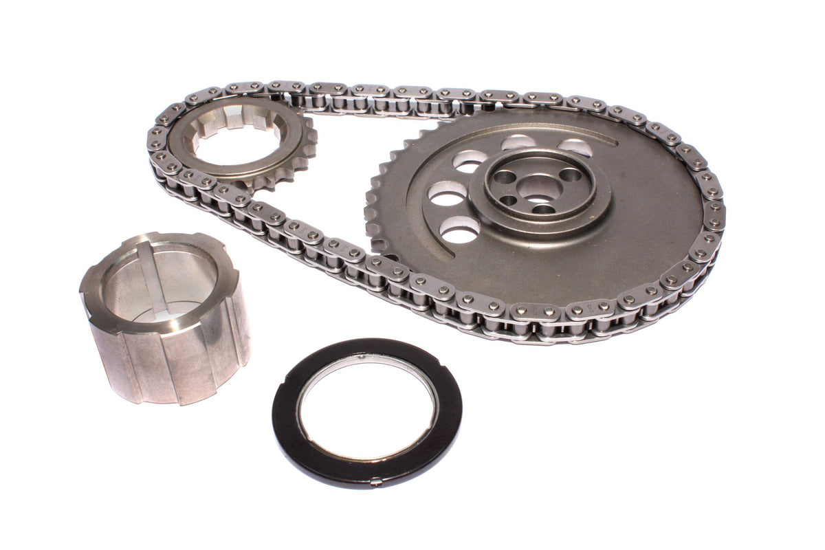 Comp Cams 9-Keyway Single Chain Timing Set for 3-Bolt, 24X, 1 Pole Reluctor GM LS - 9658T9