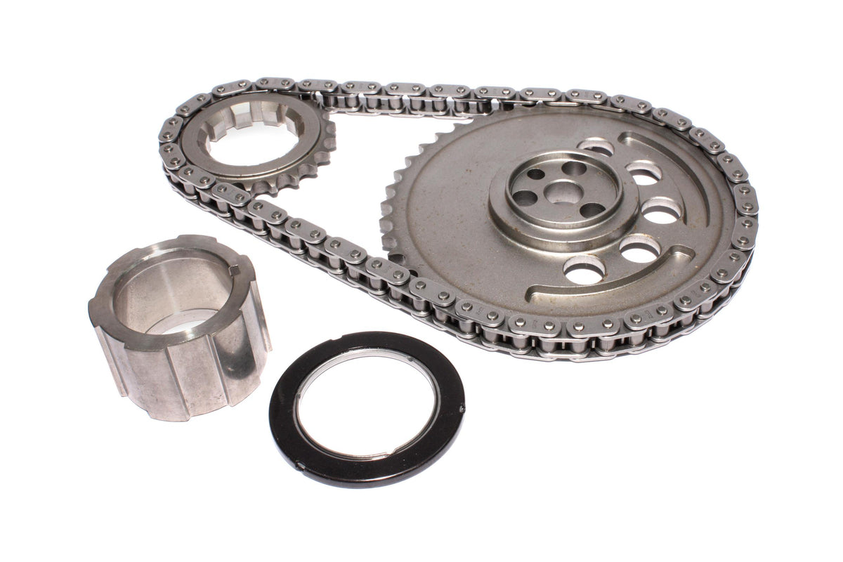 Comp Cams 9-Keyway Single Chain Timing Set for 3-Bolt, 58X, 4 Pole Reluctor GM LS - 9672T9