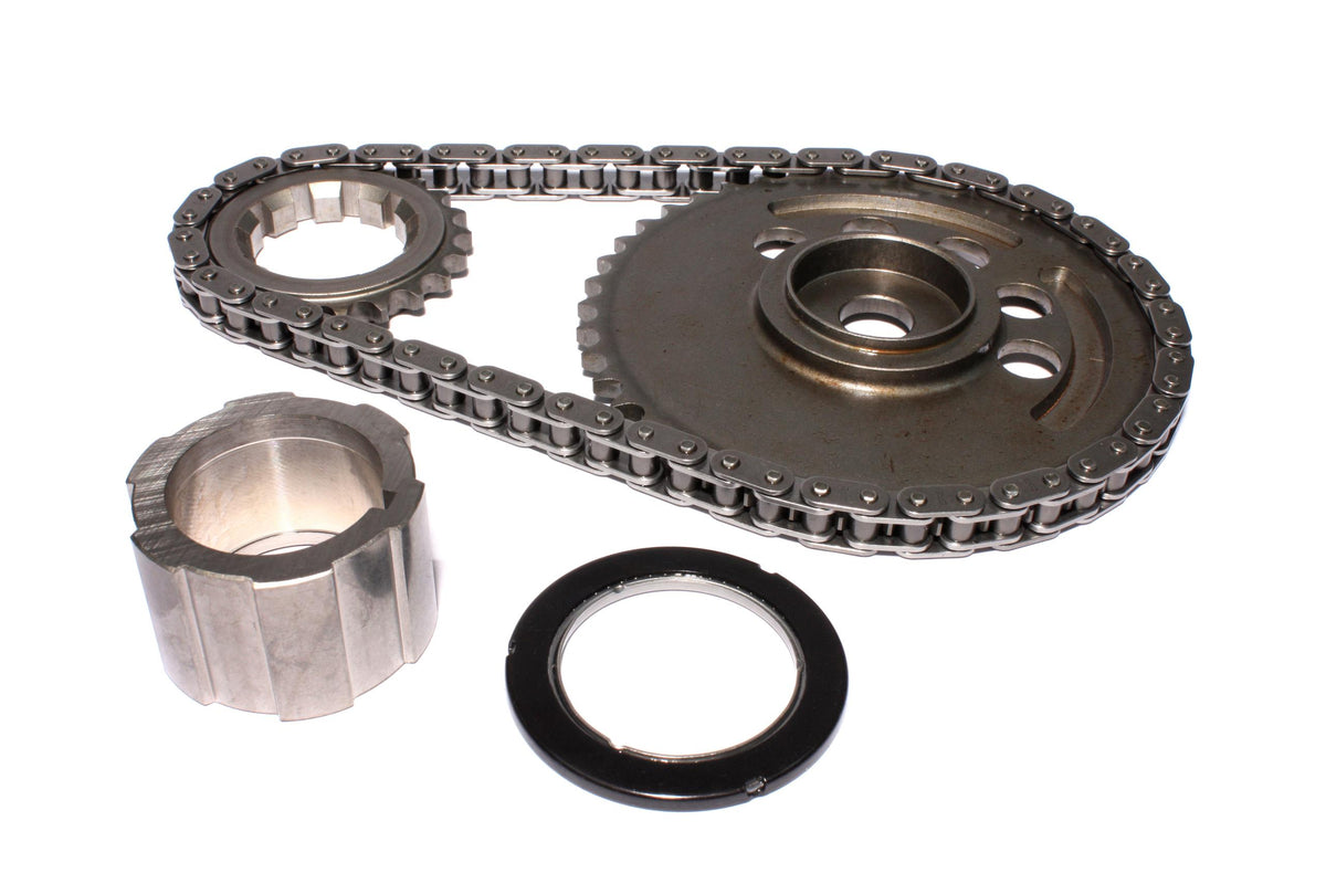 Comp Cams 9-Keyway Single Chain Timing Set for 1-Bolt, 58X, 4 Pole Reluctor GM LS - 9673T9