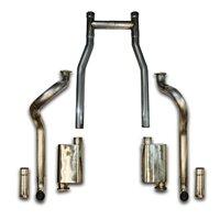 MRT Engineering 1966-70 Mustang V8 3" MRT ChamberFlow after manifold exhaust - 96Q005