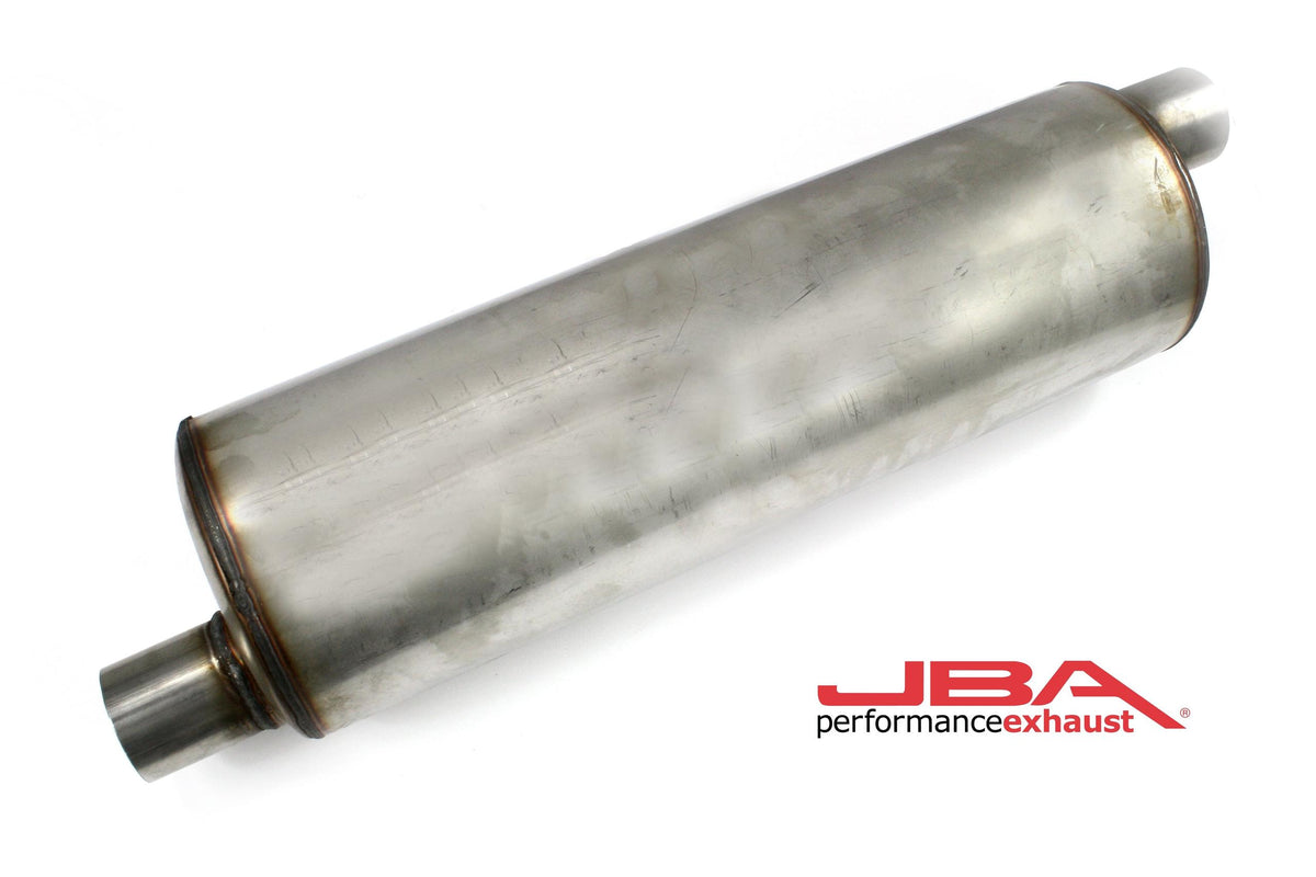 JBA Chambered 2.5" 304SS Muffler Offset/Offset - 40-252201