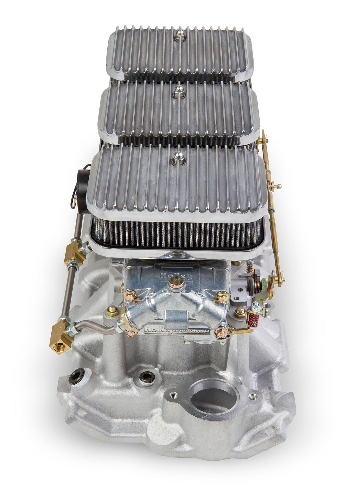 Holley Tri-Power 3x2 SBC Intake and Carburetor Kit - 300-522SA