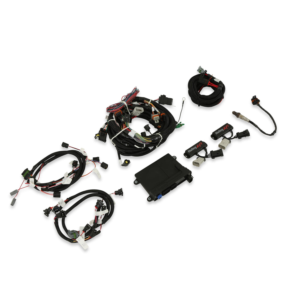 Holley Efi 550-617 4V Ford Modular Efi Kit, Bosch O2, Jetronic Inj