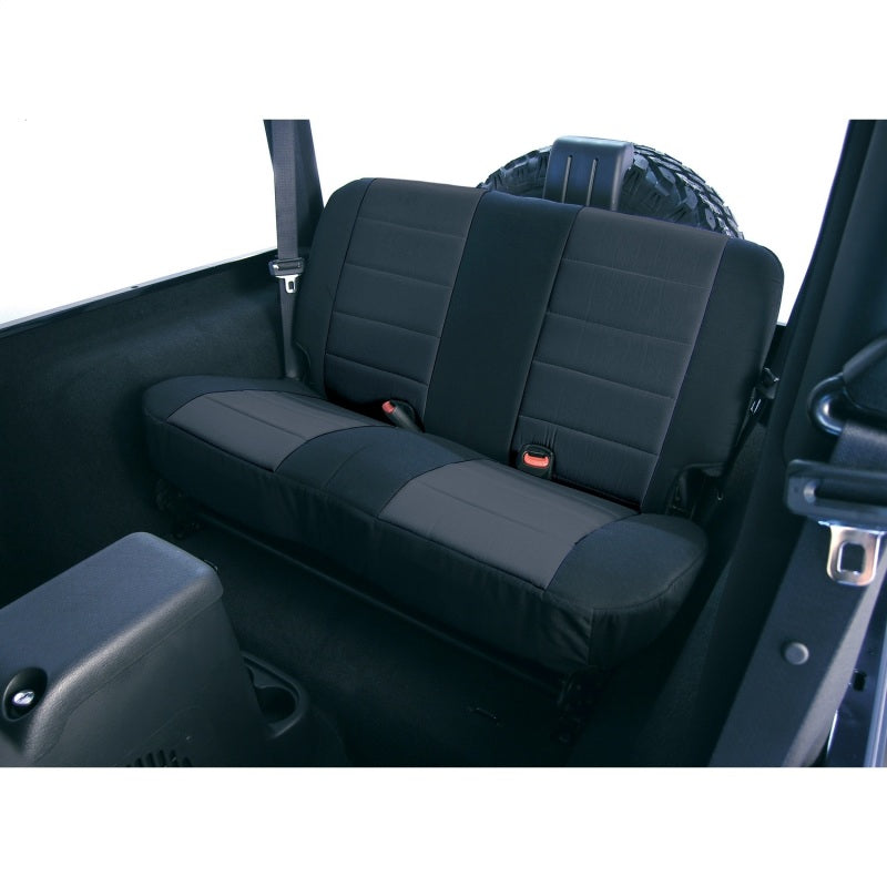 Rugged Ridge Neoprene Seat Cover Rugged Ridge Rear Black 80-95 Wrangler - 13262.01