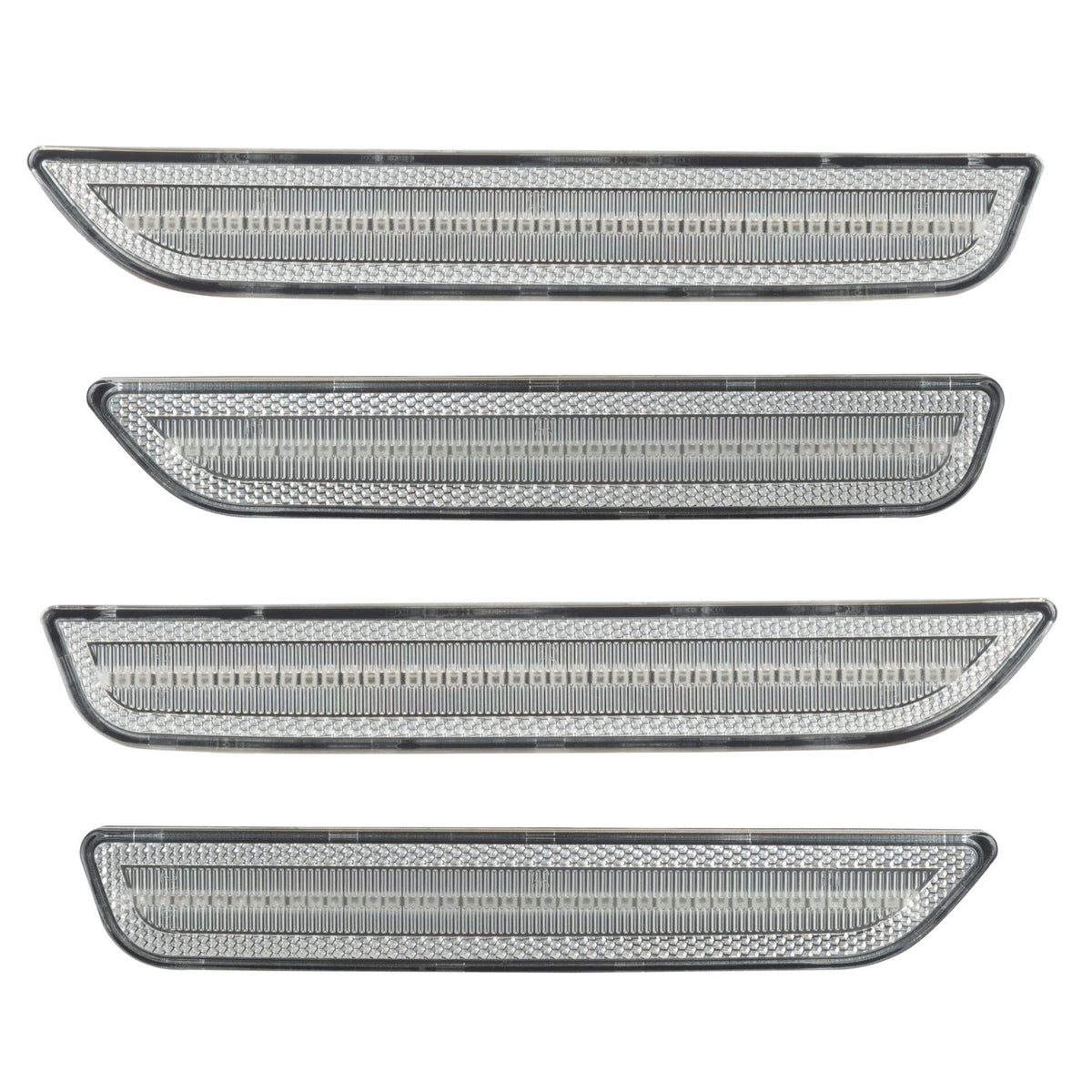 Oracle Lighting Concept Sidemarker Set, Clear - No Paint (2010-2014 Mustang) - 9700-019