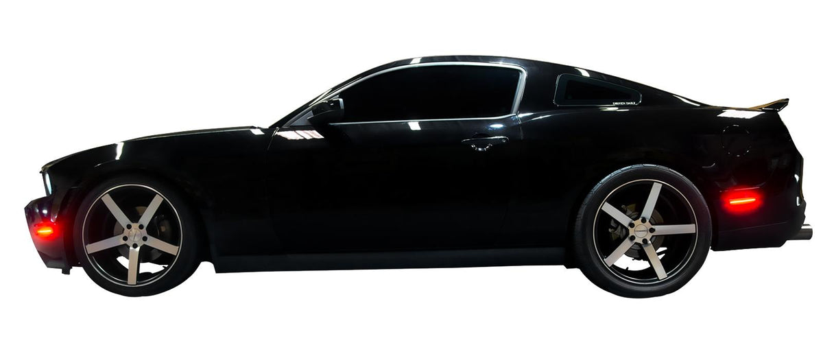 Oracle Lighting Concept Sidemarker Set, Clear - No Paint (2010-2014 Mustang) - 9700-019