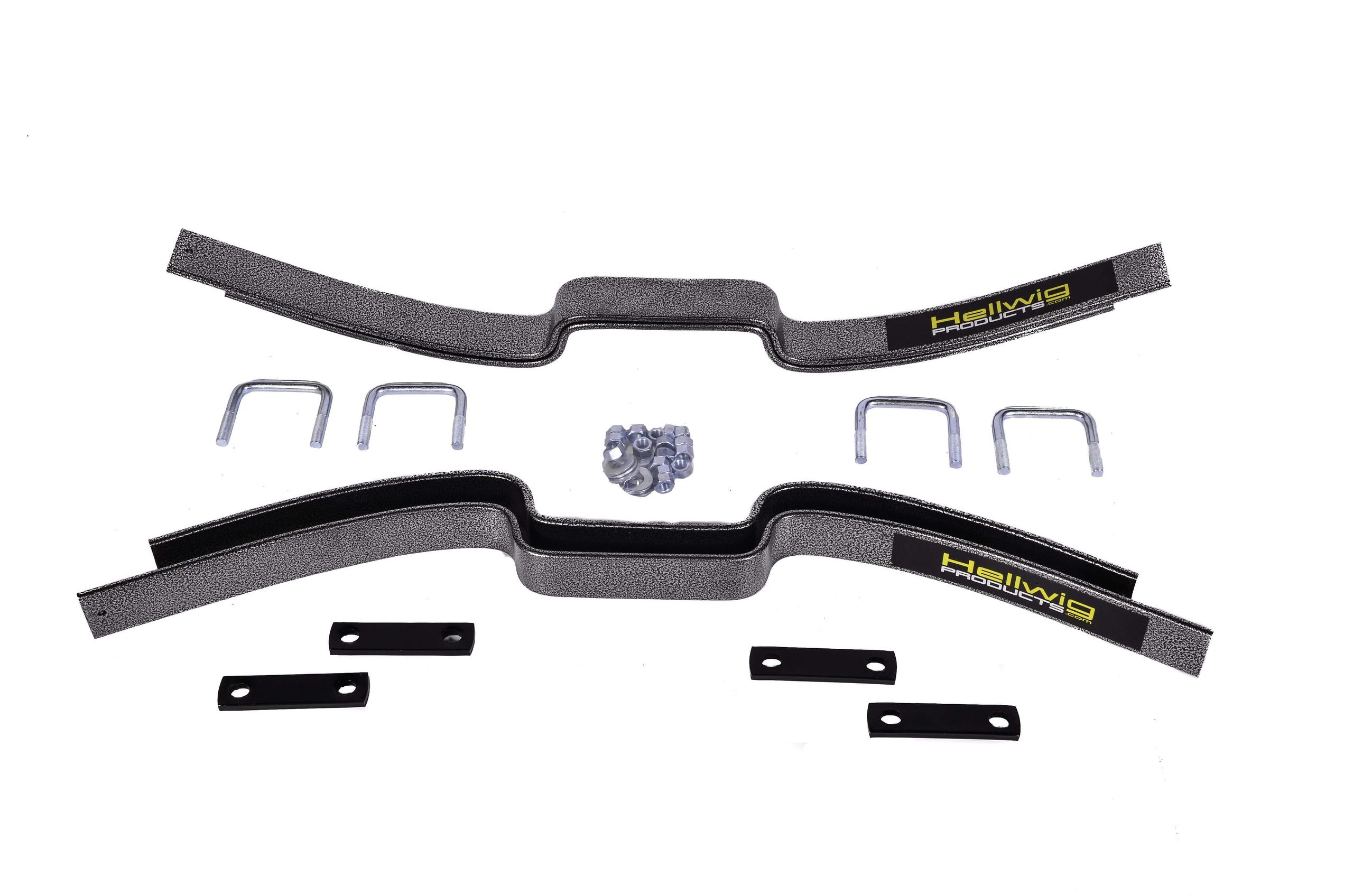 Hellwig Contact Helper Spring Ford 88-15 F250/350 Super Duty with factory contact overload leaf springs. 20-21 Chevrolet Silverado/GMC Sierra 3500 HD 2wd/4wd Pickup SRW w/ Factory Contact Overload Leaf Springs - 9703