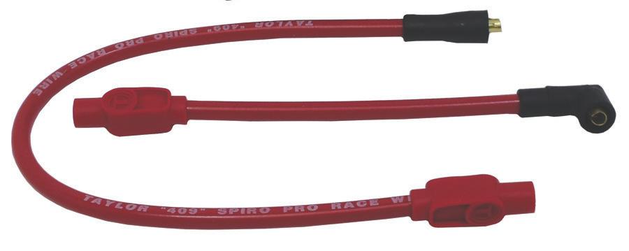 TAYLOR CABLE 409 Spiro-Pro red 21.5/9in custom MC 180 Spark Plug Wires - 13232
