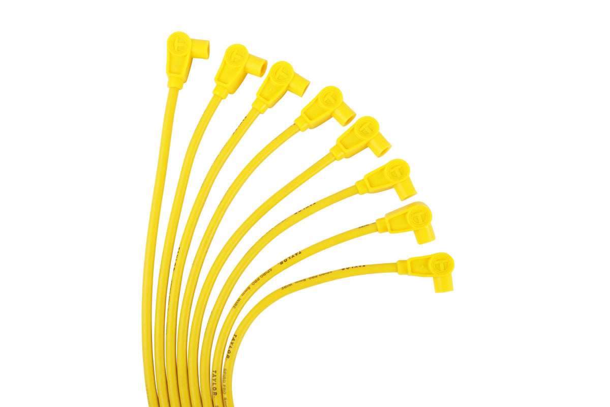 TAYLOR CABLE 8mm Spiro-Pro univ 8 cyl 90 Yellow - 73451