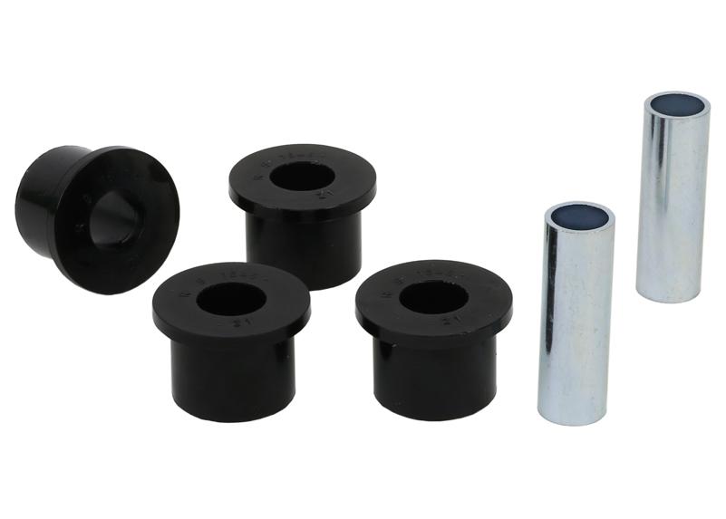 Whiteline Performance Rear Spring Eye Front Bushing 86-94 Nissan Whiteline (1986-2004 D21, Frontier, Xterra) - W71646