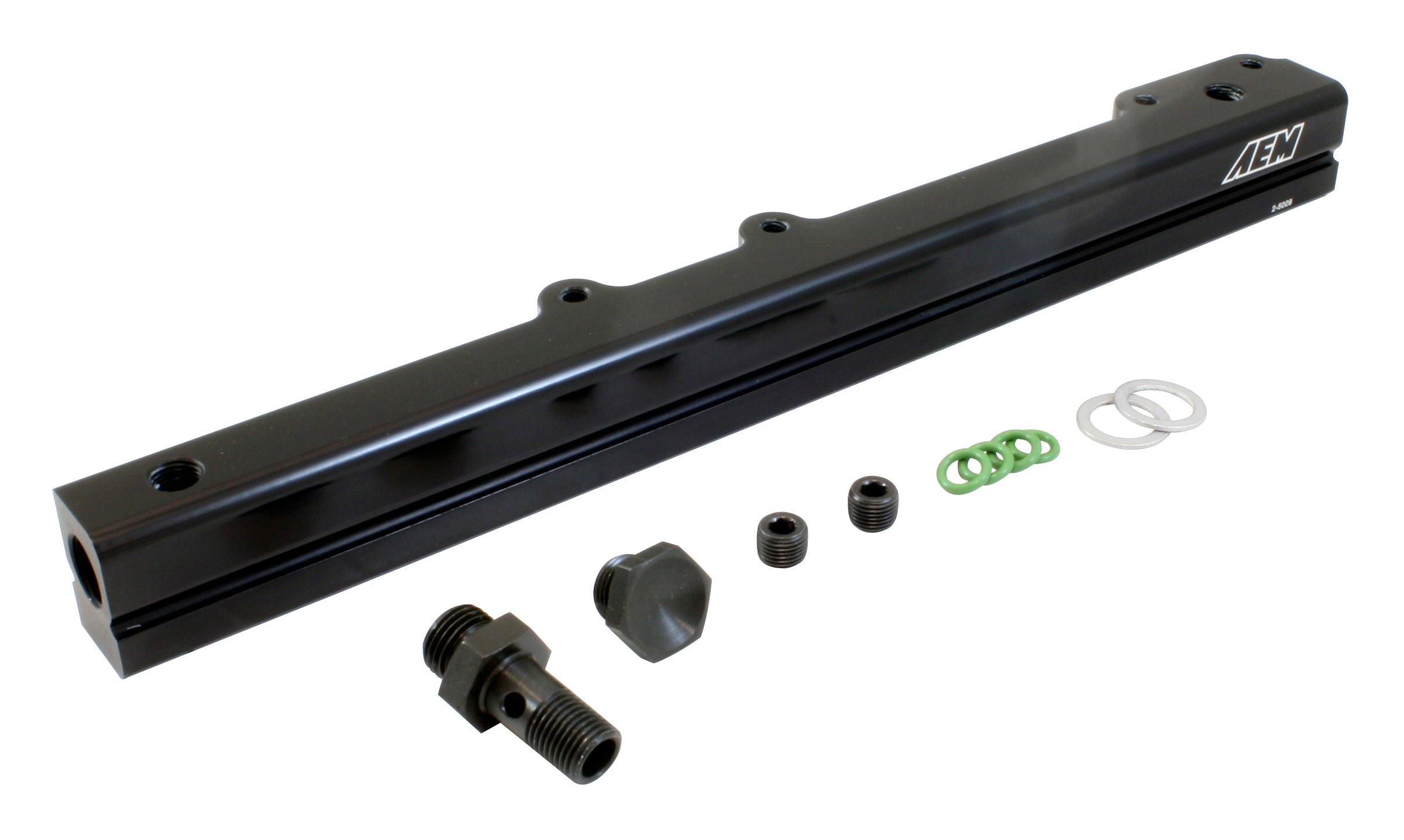 AEM Hi Vol Fuel Rail - 25-109BK