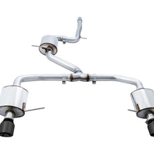 AWE Tuning 18-21 Volkswagen Jetta GLI Mk7 Touring Exhaust - Diamond Black Tips (Fits High-Flow DP) - 3015-23062