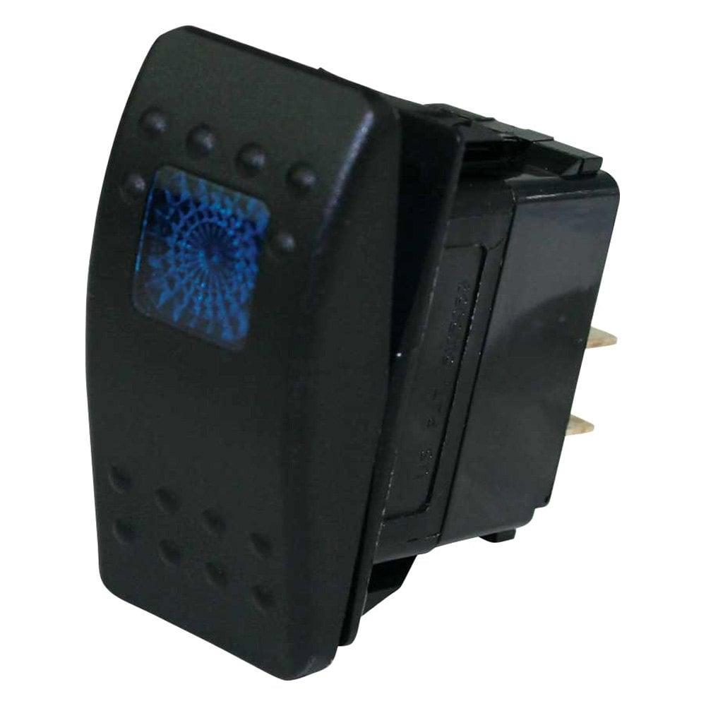 Moroso ROCKER, ON OFF SWITCH REPLACEMENT, BLUE LED LIT - 97541