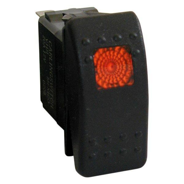 Moroso Rocker On/Off Switch Replacement, Orange Led Lighted - 97543