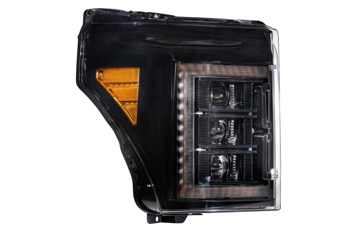 Morimoto XB LED Headlights - Pair / Amber (2011-2016 Ford Super Duty) - LF505-A-ASM