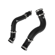 AFE BladeRunner Aluminum Hot and Cold Charge Pipe Kit Black RAM Diesel Trucks 19-23 L6-6.7L (td) - 46-20614-B