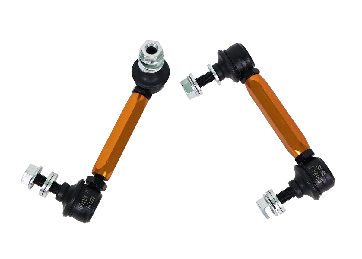 Whiteline Performance Rear Sway Bar Link Adjustable Extra Heavy Duty 97-12 Honda Whiteline (1997-2020 CR-V, Tiburon, Accord, Lancer, Accord Crosstour, 120i, 335i, 328i, 118i, 325i, 128i, 135i, 328i xDrive, 335is, 335i xDrive, 125i, 320i, 6, 320i xDrive, 1
