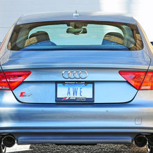 AWE Tuning Audi C7 / C7.5 S7 4.0T Track Edition Exhaust - Diamond Black Tips - 3020-43052