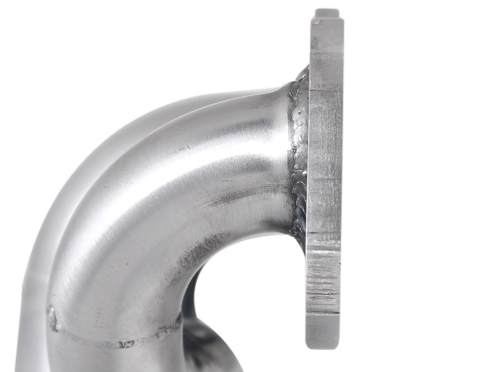 AFE Twisted Steel 409 Stainless Steel Short Tube Header (Jeep Cherokee (XJ)/Wrangler (YJ/TJ) 91-02 L4-2.5L) - 48-46206