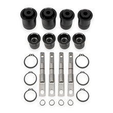 BMR Fabrication Bearing kit, front upper and lower control arms Black Anodized (2014-2019 C7 Corvette Base) - CBK576