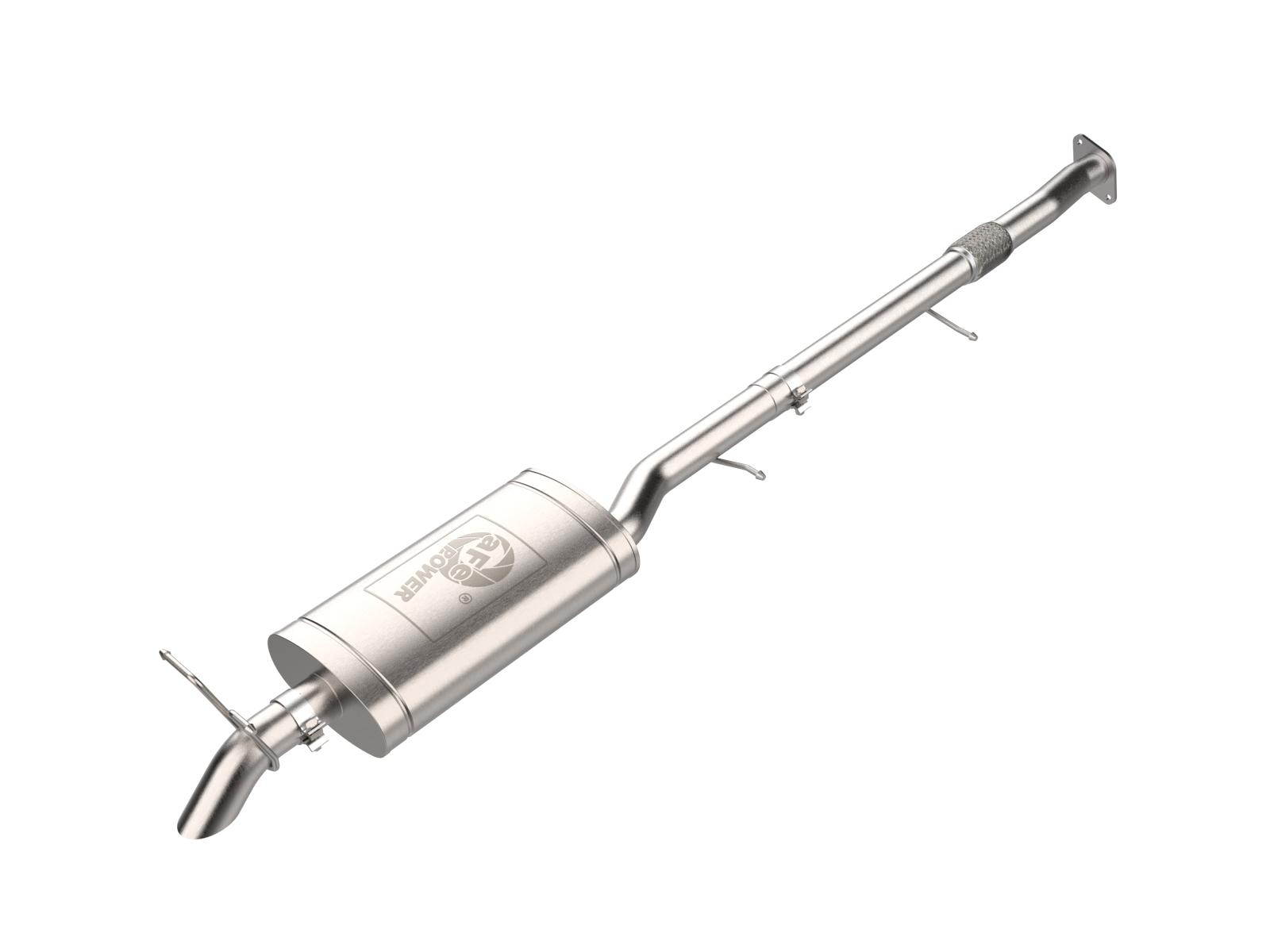 AFE ROCK BASHER 3 IN 409 Stainless Steel Cat-Back Hi-Tuck Exhaust System (2023-2025 Colorado , Canyon) - 49-44148