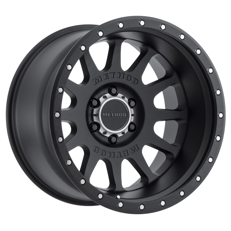 Method Race Wheels MR605 NV, 20x9, -12mm Offset, 6x5.5, 106.25mm Centerbore, Matte Black - MR60529060512N