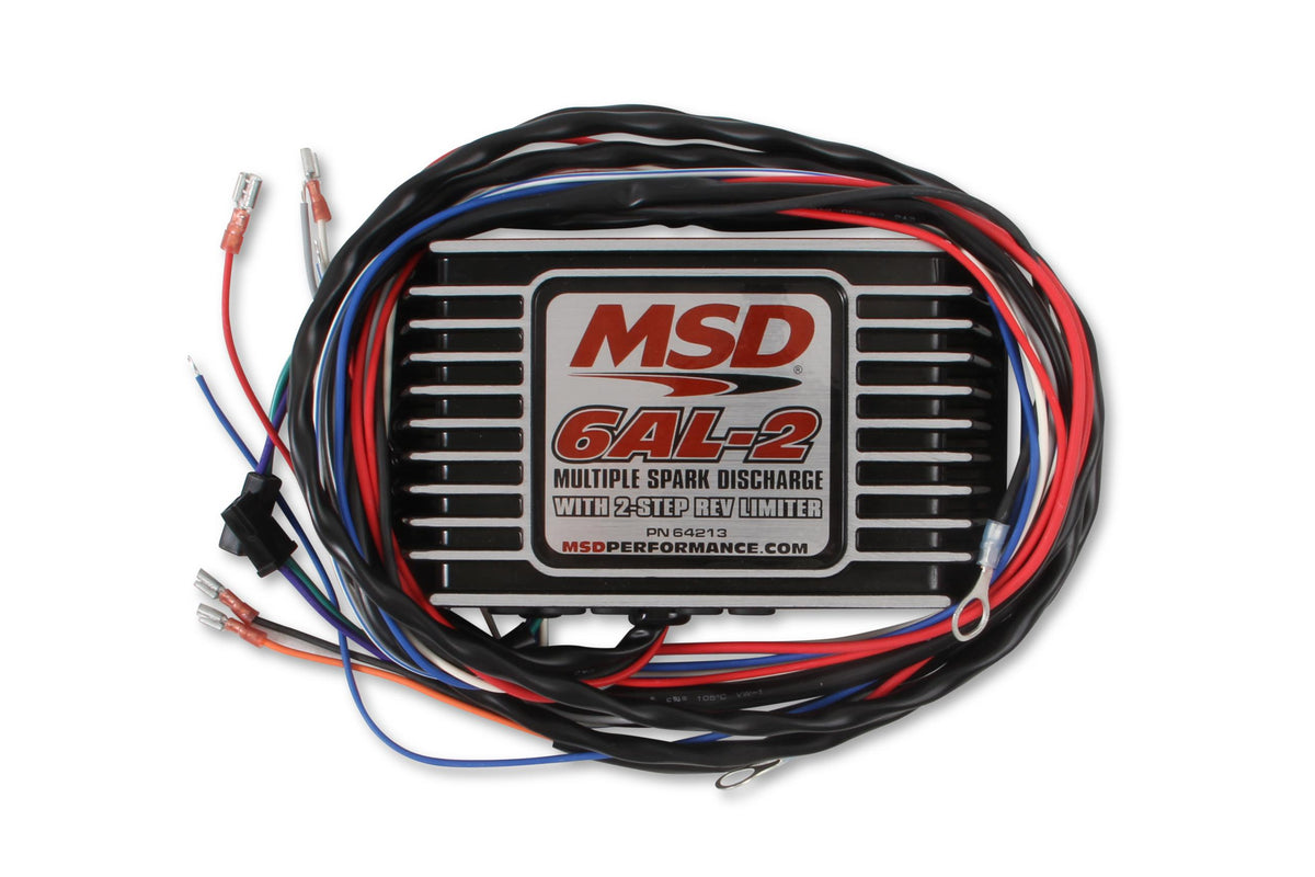 Msd 64213 Blk Msd-6Al-2, W/2-Step Limiter,4,6,8Cyl