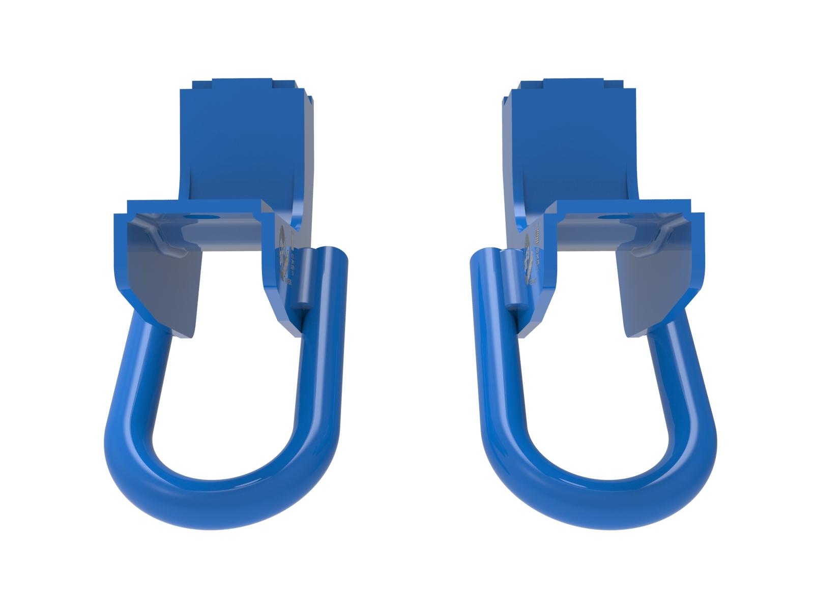 AFE aFe POWER Front Tow Hook Blue Toyota Tundra 22-23 V6-3.4L (tt) - 450-72T001-L