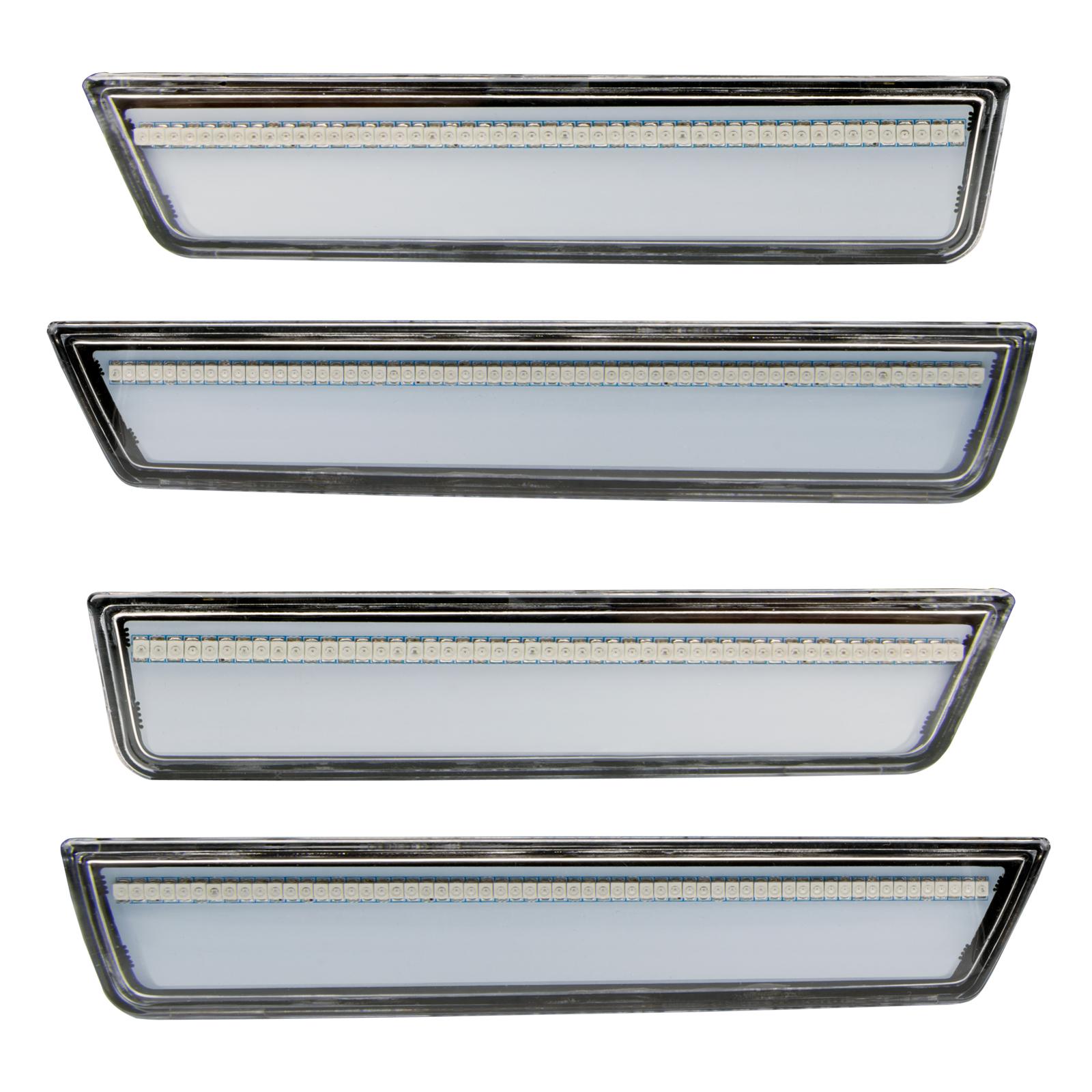 Oracle Lighting Concept Sidemarker Set, Clear - No Paint (2008-2014 Challenger) - 9800-019
