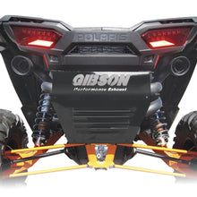 Gibson Exhaust Polaris Utv Dual Exhaust; Black Ceramic (2015-2017 Polaris Fitment) - 98022