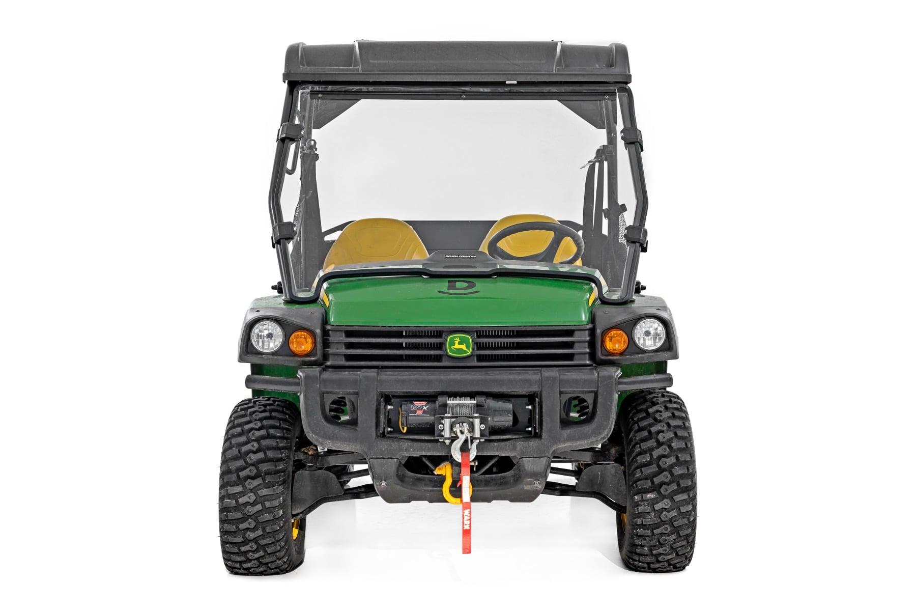Rough Country Full Windshield Scratch Resistant John Deere Gator (12-20) - 98122270