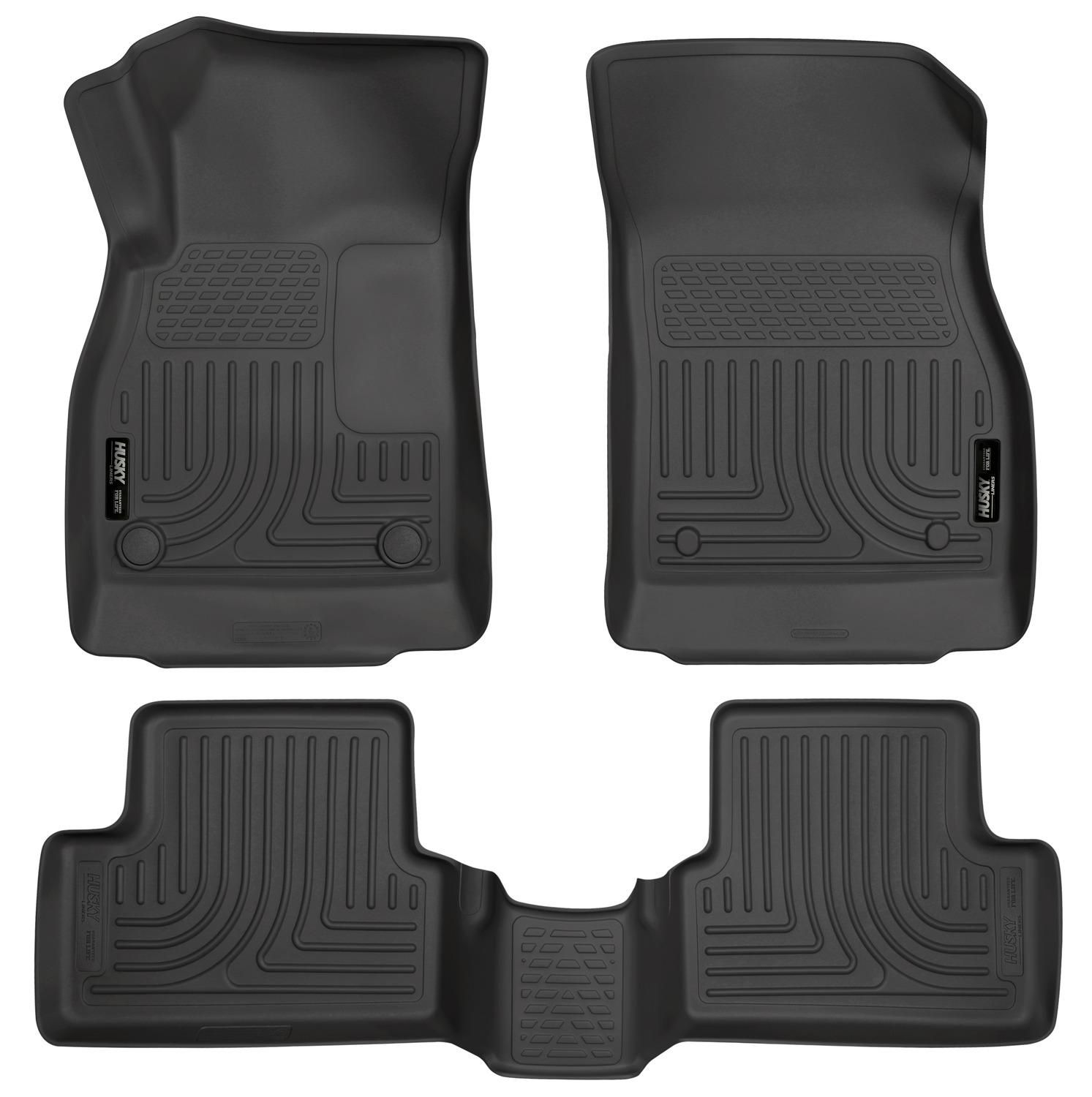 Husky Liners Front & 2Nd Seat Floor Liners (2011-2017 Regal) - 98151