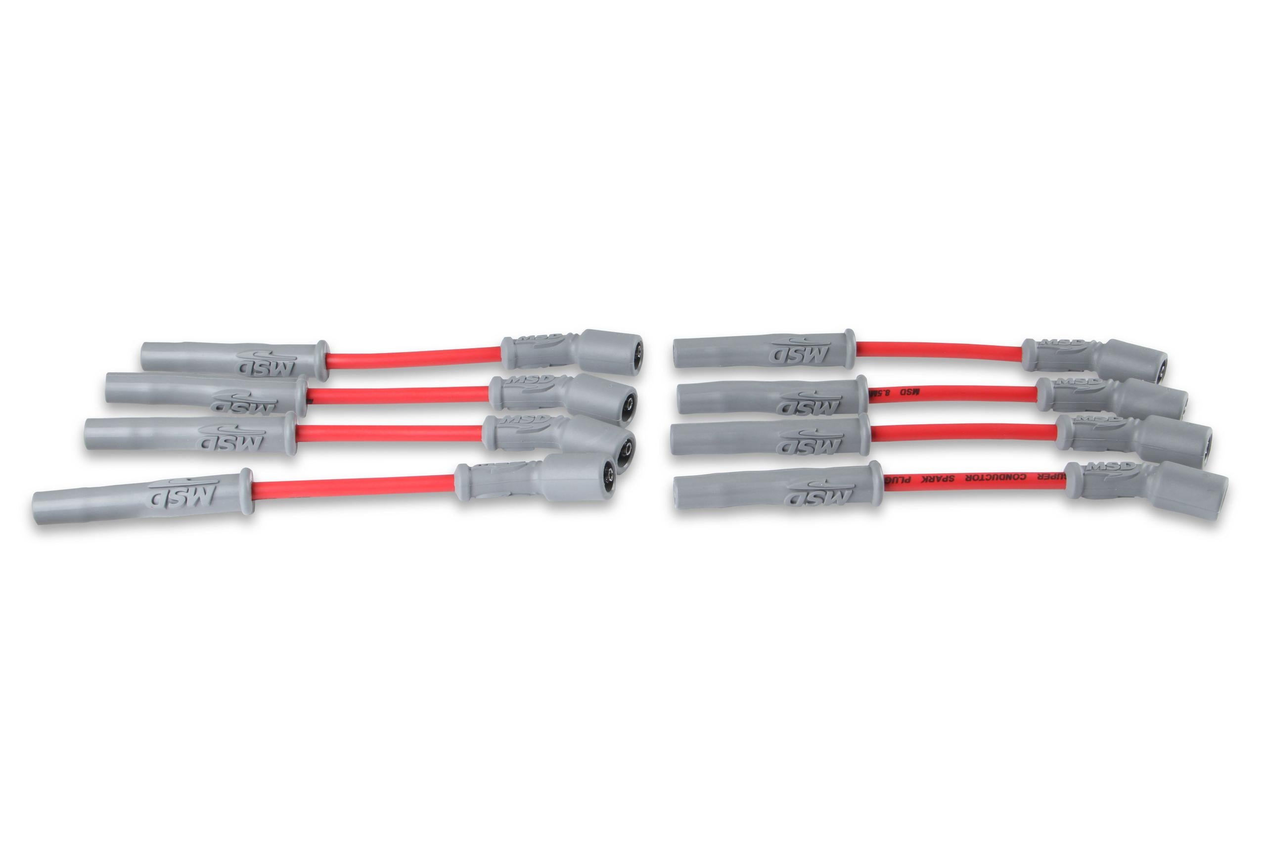 Msd 33829 Wireset, Red, Gm Gen V Lt1 Eng, 2014-On