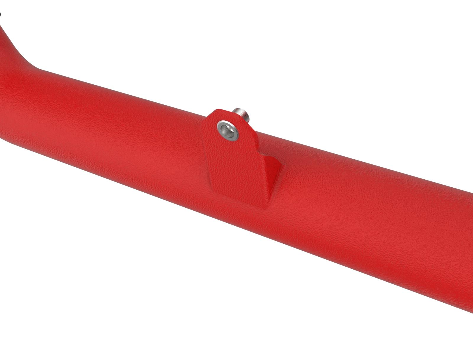 AFE BladeRunner Aluminum Hot & Cold Charge Pipe Kit - Red (2022+ Explorer ST) - 46-20674-R