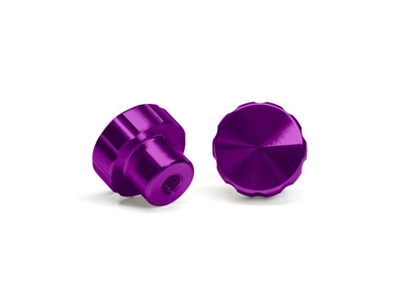 WeatherTech Colored Billet Knobs-Violet