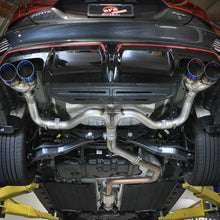 AFE Takeda 3 IN to 2-1/2 IN 304 Stainless Steel Axle-Back Exhaust w/ Blue Flame Ti (2022-2024 Forte GT) - 49-37039-L