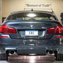 AWE Tuning BMW F10 M5 Touring Edition Axle-Back Exhaust Diamond Black Tips - 3015-43066