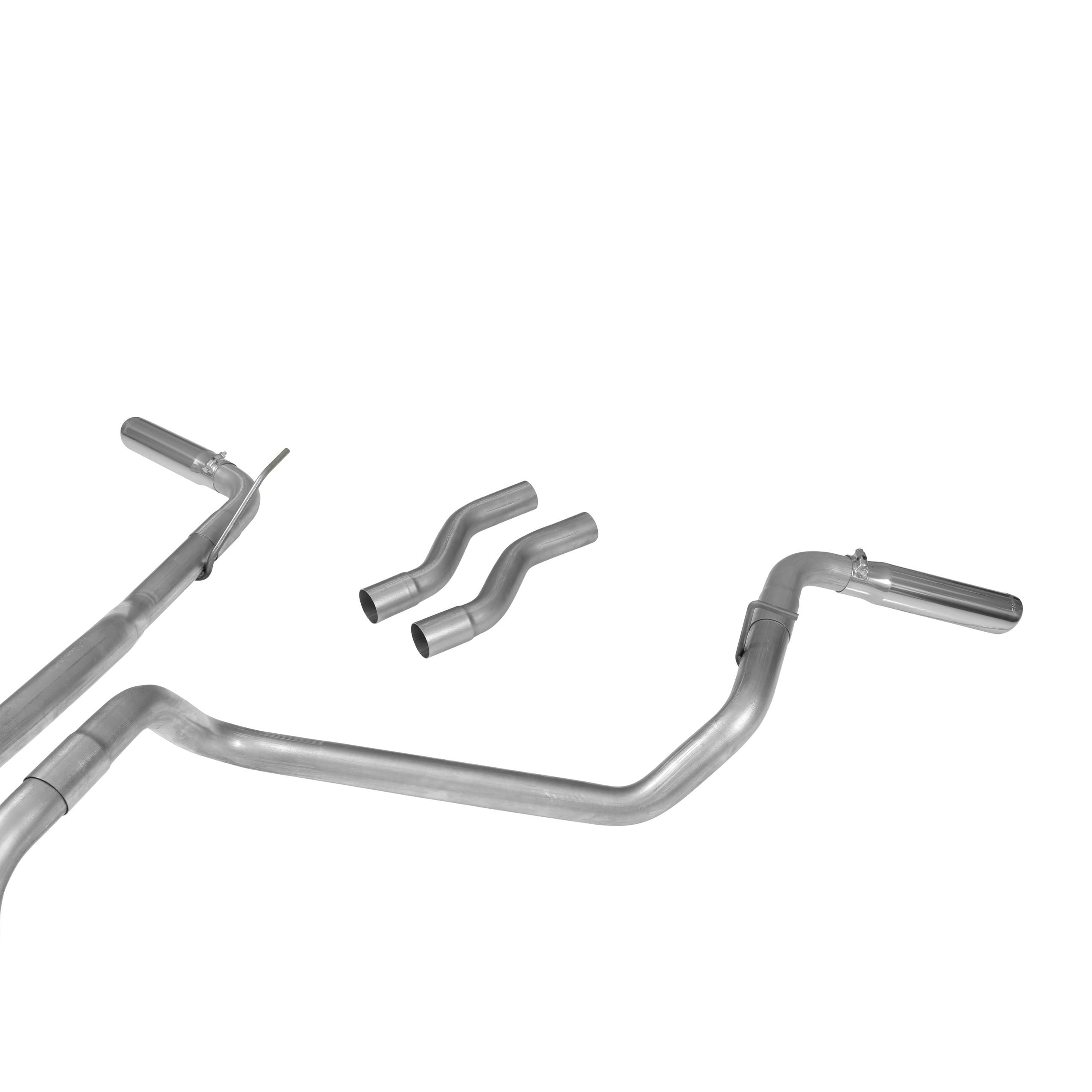 Flowmaster Cat-back System - Dual Rear/Side Exit - American Thunder - Moderate Sound