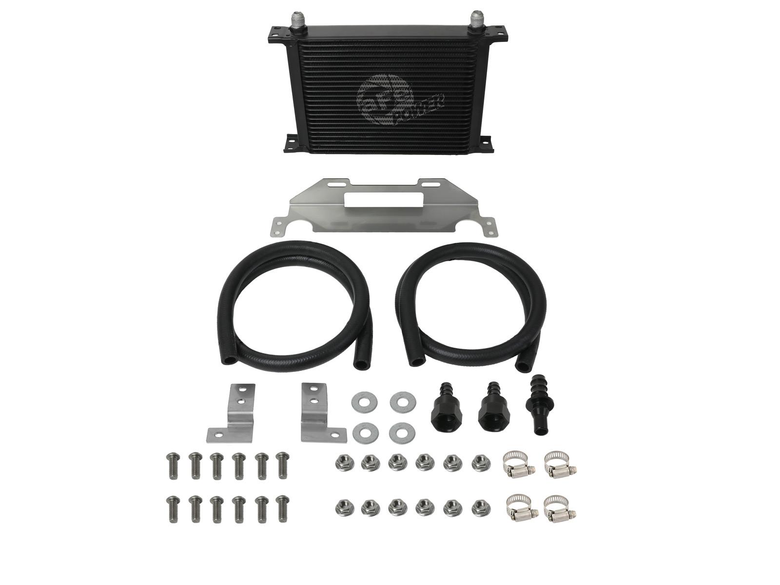 aFe BladeRunner Transmission Oil Cooler Kit (1999-2013 V8 GM Trucks/SUVs)  - 46-80007