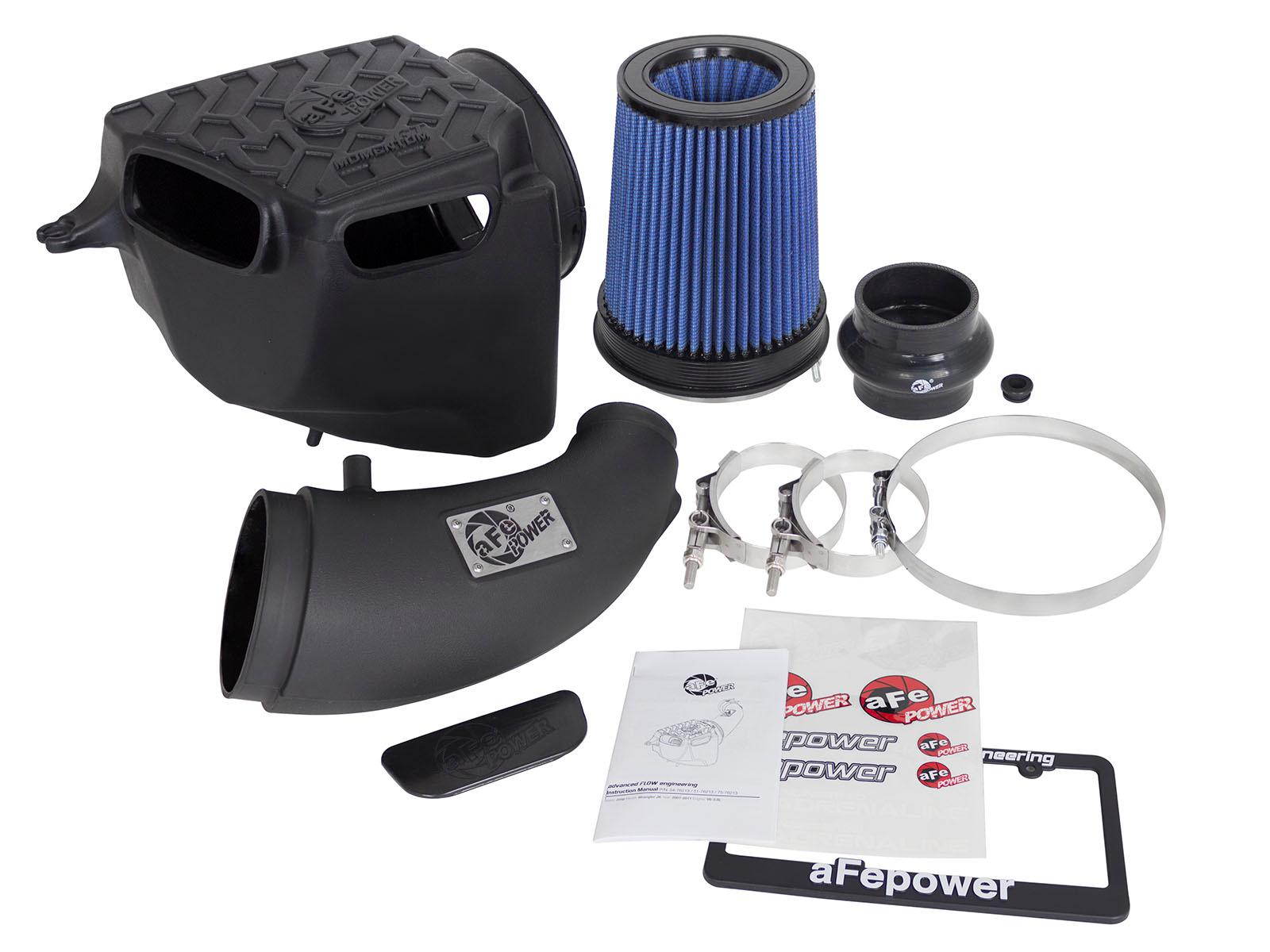 AFE Momentum GT Cold Air Intake System w/ Pro DRY S Media (2007-2011 Wrangler) - 51-76213