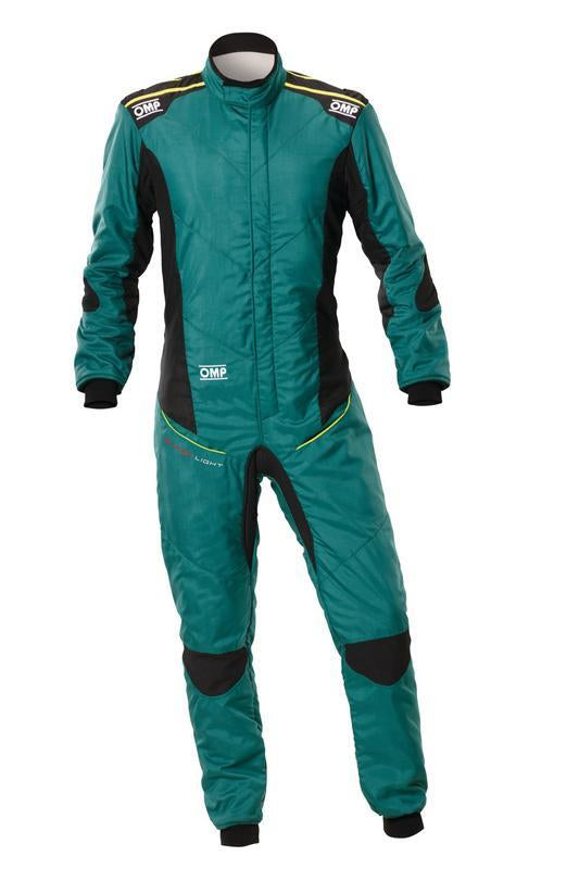 OMP TECNICA SUPERLIGHT OVERALL SFI BLACK / SILVER SZ 46