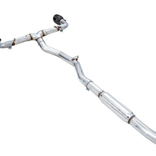 AWE Track Edition Exhaust - Diamond Black Tips (2016-2023 Subaru BRZ / Toyota GR86 / Toyota 86) - 3020-33279