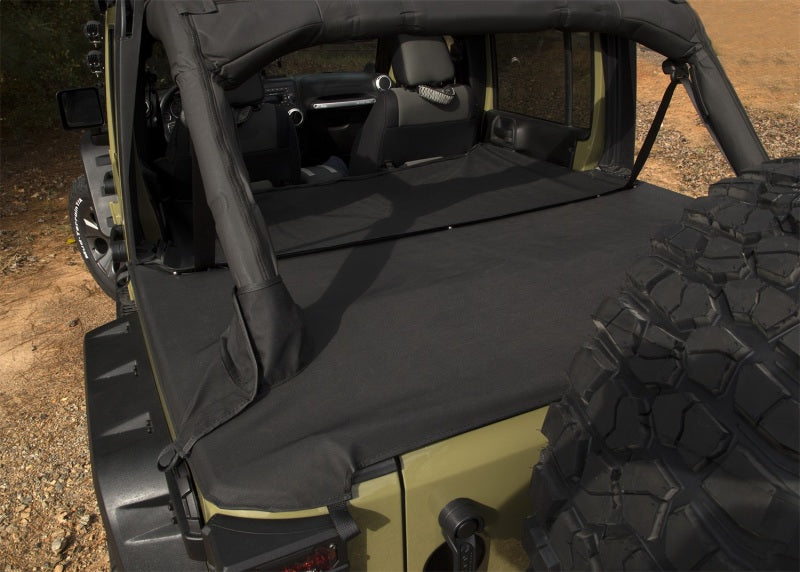 Rugged Ridge Tonneau Cover Extension; 07-18 Jeep Jku 4 Door - 13550.05