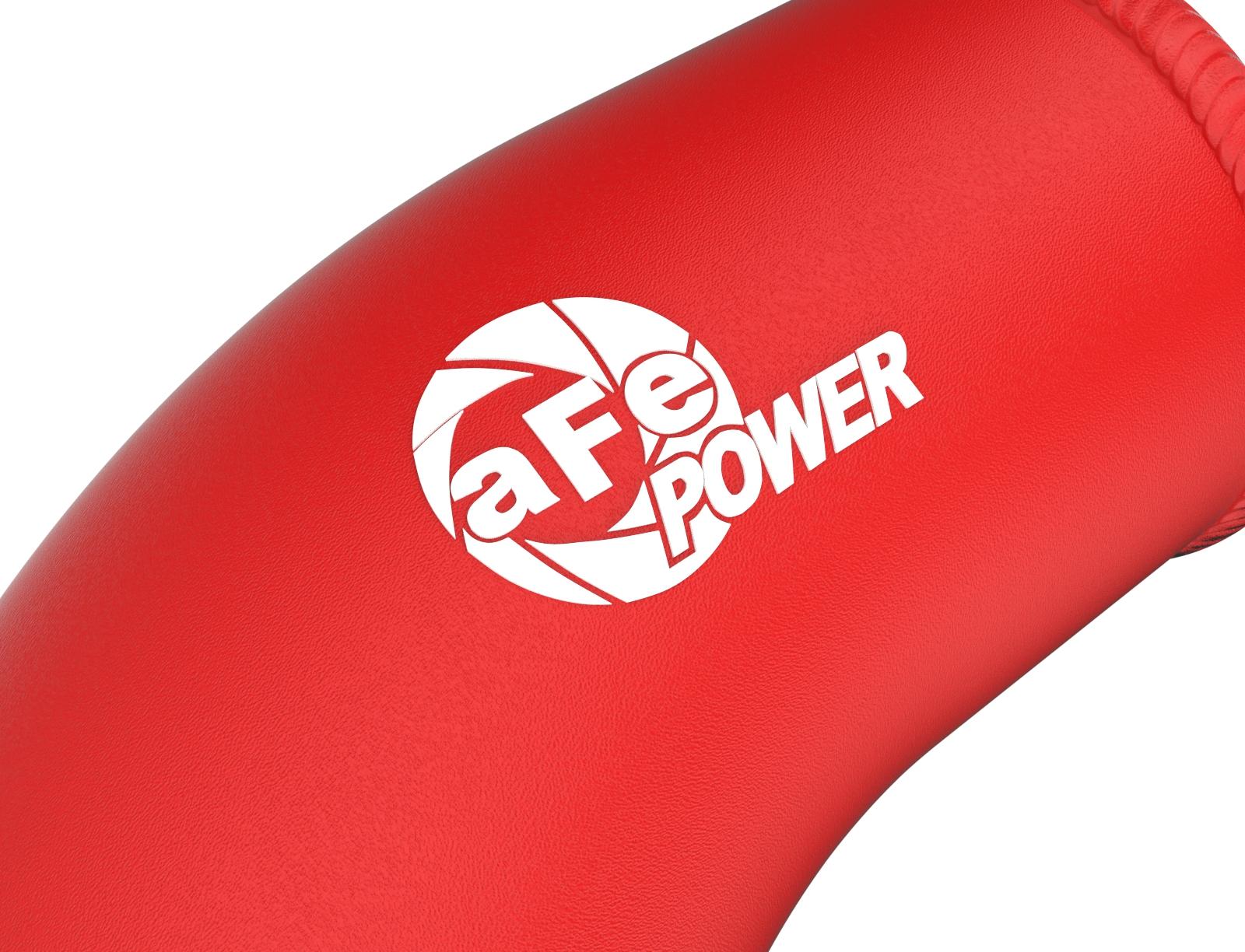 AFE BladeRunner 2-1/2 IN & 3 IN Aluminum Hot and Cold Charge Pipe Kit Red (2024 Land Cruiser , Tacoma) - 46-20724-R