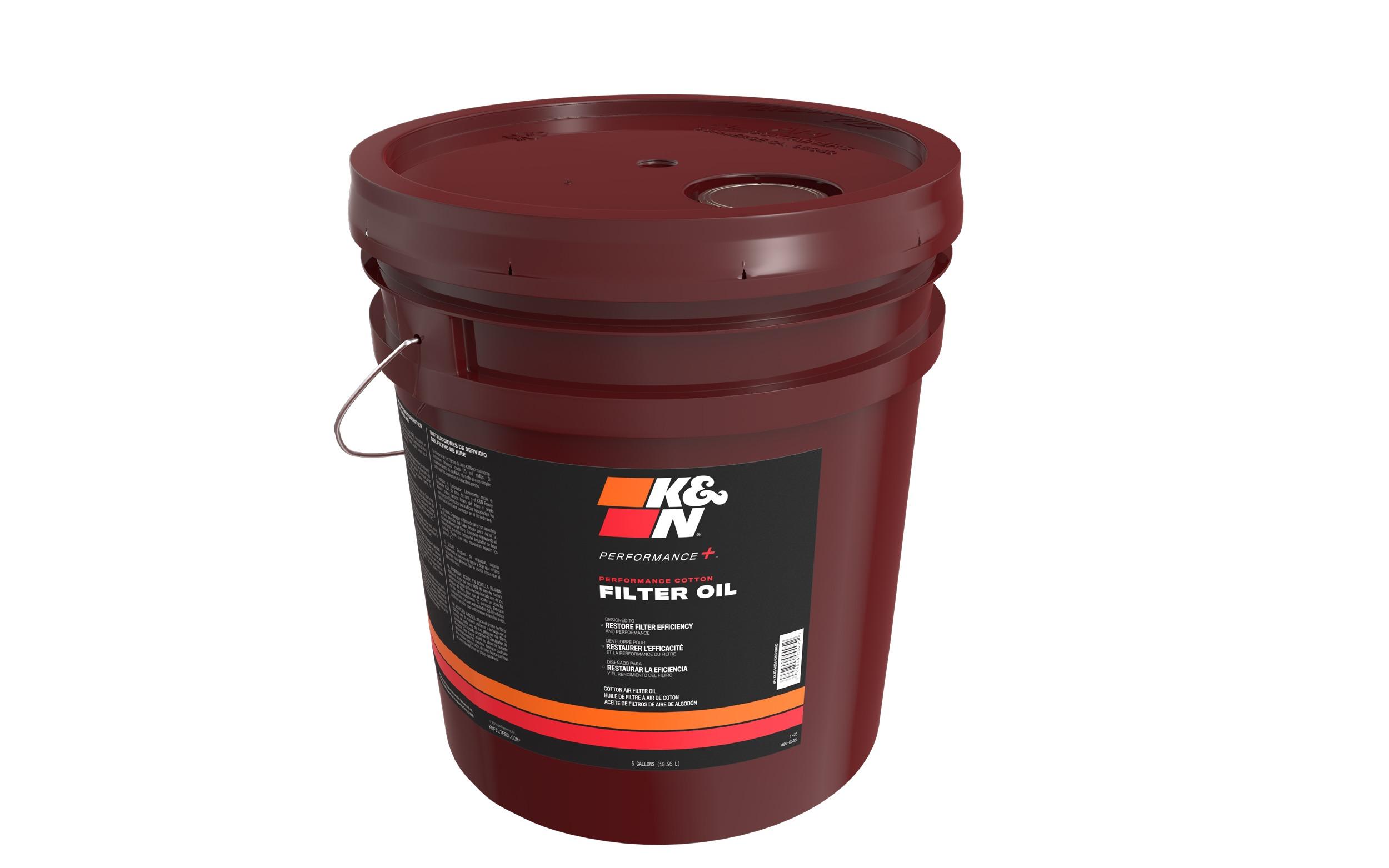 K and N Filters Air Filter Oil - 5 gal - 99-0555